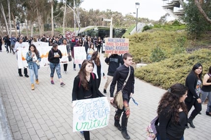 Students Rally for End to Prison Industrial Complex