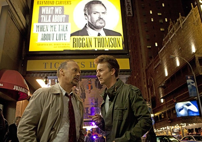 Michael Keaton plays a former A-lister-turned-Broadway-director. Photo courtesy of AceShowBiz.