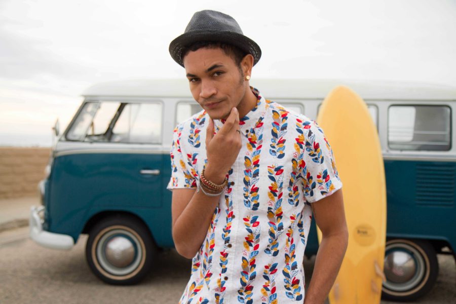 The Glee Project alum Bryce Vine gave an electrifying performance on campus. Photo courtesy of Us Vs Them.