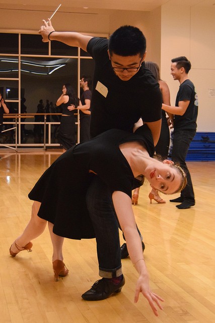 UCSD Dancesport at Practice. Photo by Patrick Lazo/UCSD Guardian