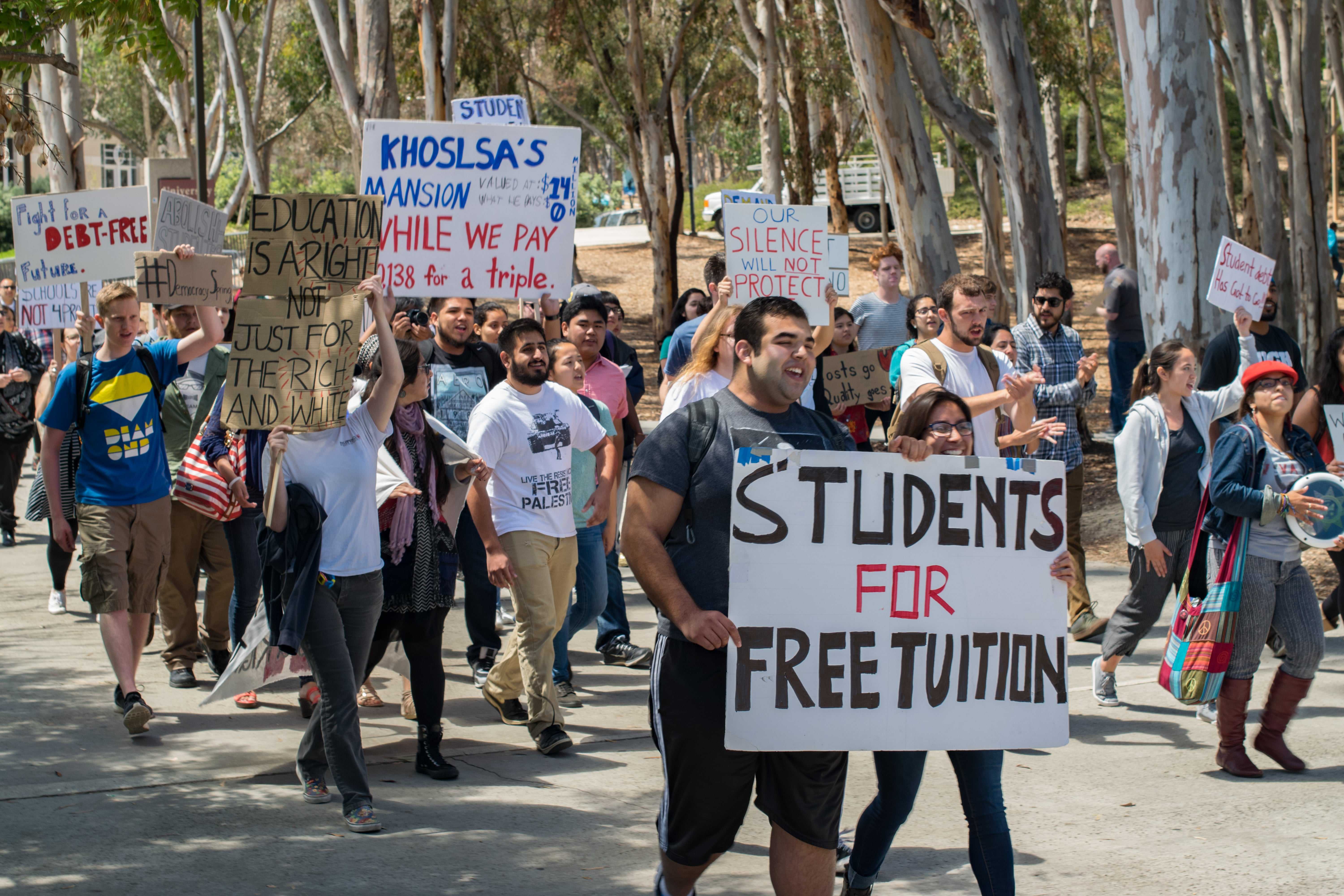 UCSD Activists Protest Student Debt And Trump For Million Student March   26414756645 09fd981edb O 