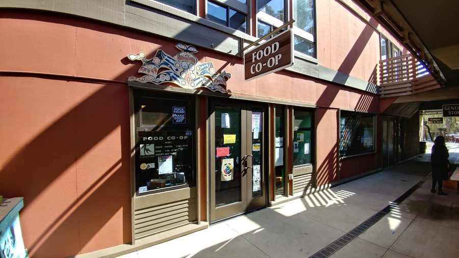 The Food Co-Op in the Old Student Center. 