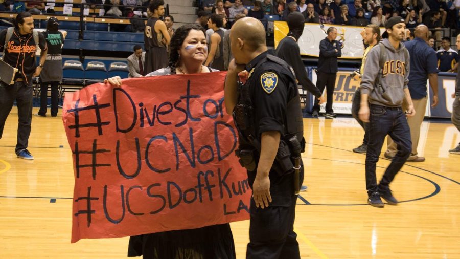 Protesters Interrupt UCSD Spirit Night, Campus Police Called