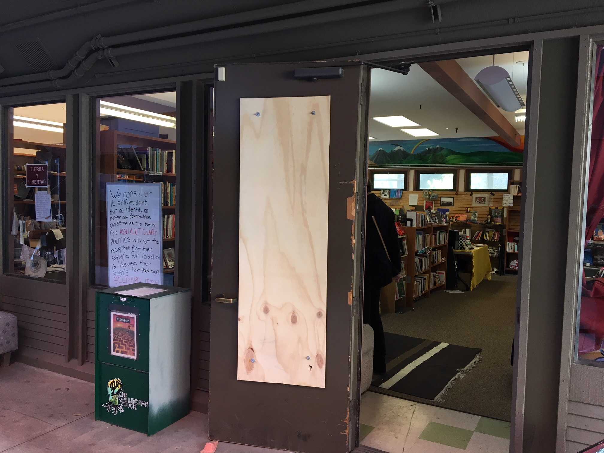 Groundwork Books Claims Arson, Intrusion Were Political Acts