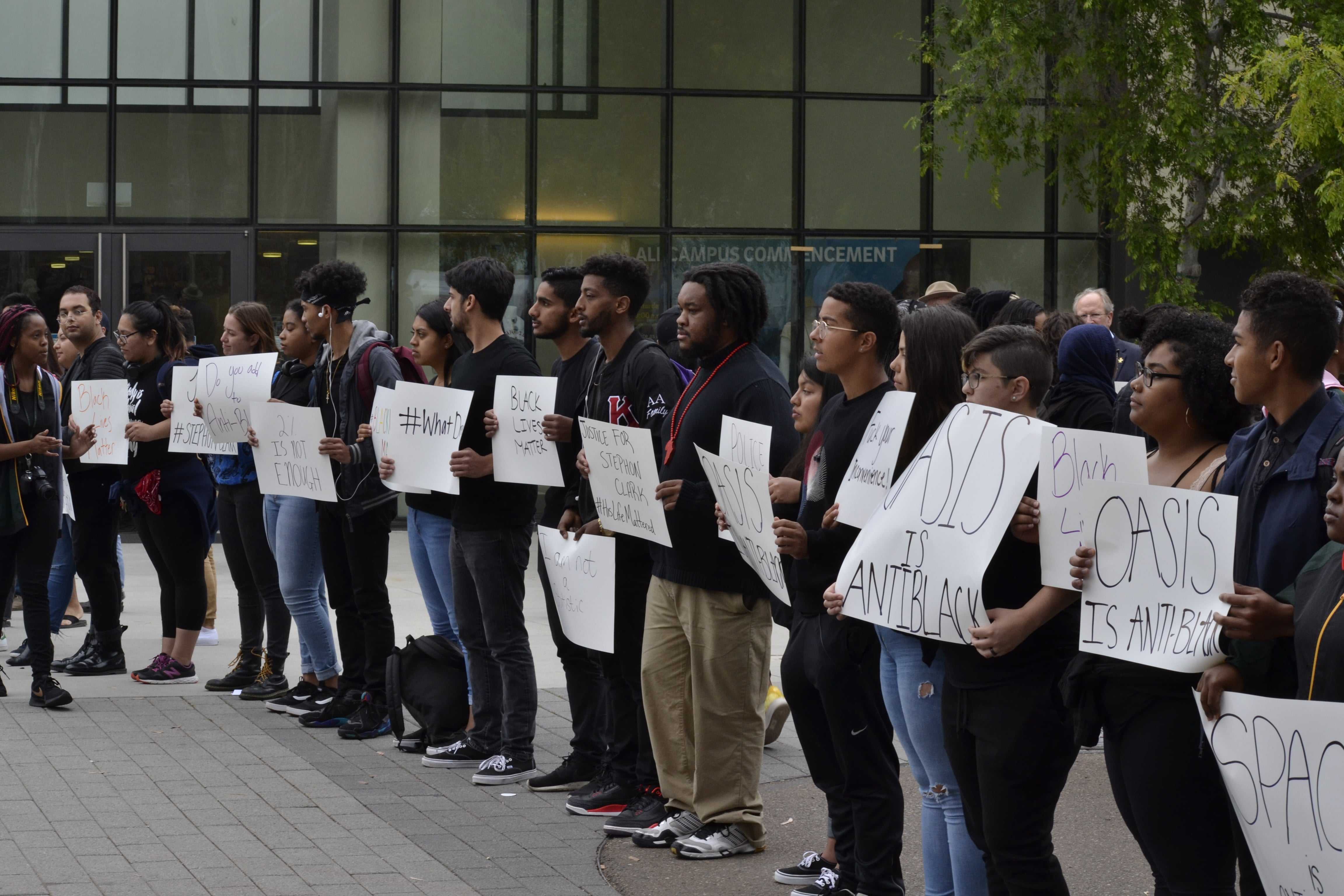 Black Student Union Protest - UCSD Guardian