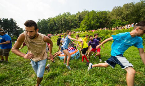 When kids' games get serious: the adults competing at tag, conkers and hide  and seek, Games competitions