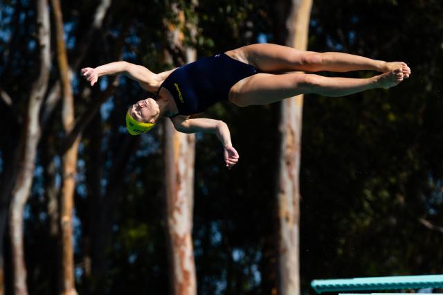 UCSD swim and dive falls against tough competition on road trip. 