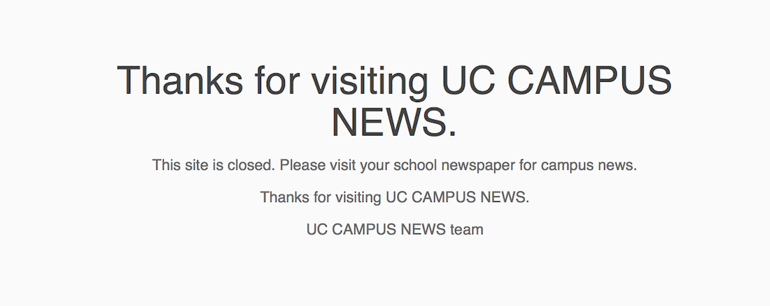 Republishing Website Shuts Down Following Student Journalist Inquiries