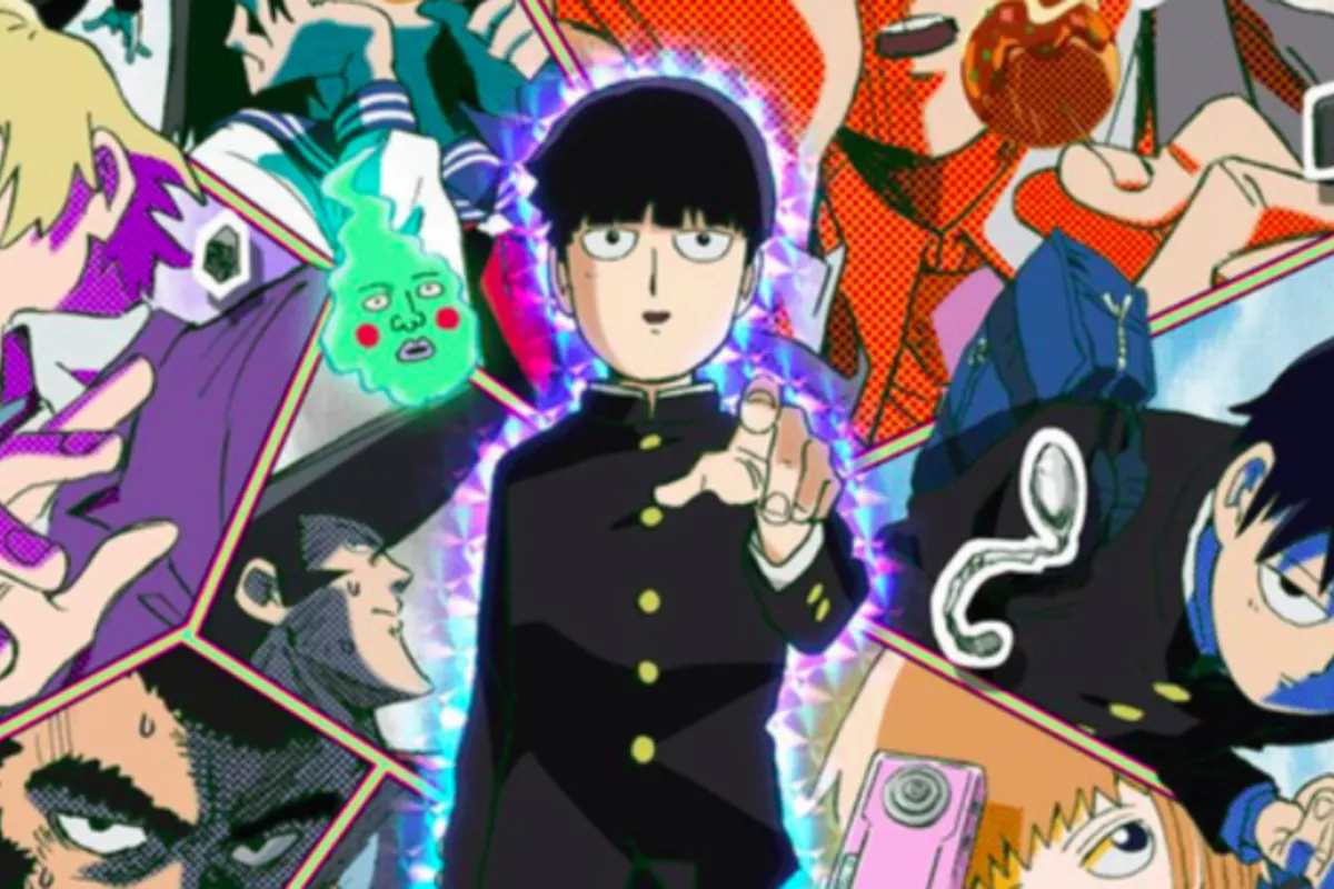 Vê aqui a abertura de Mob Psycho 100 III