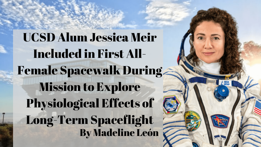 UCSD Alum Jessica Meir Included in First All-Female Spacewalk During Mission to Explore Physiological Effects of Long-Term Spaceflight