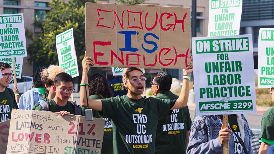 AFSCME Local 3299 Strikes to Protest UC Outsourcing