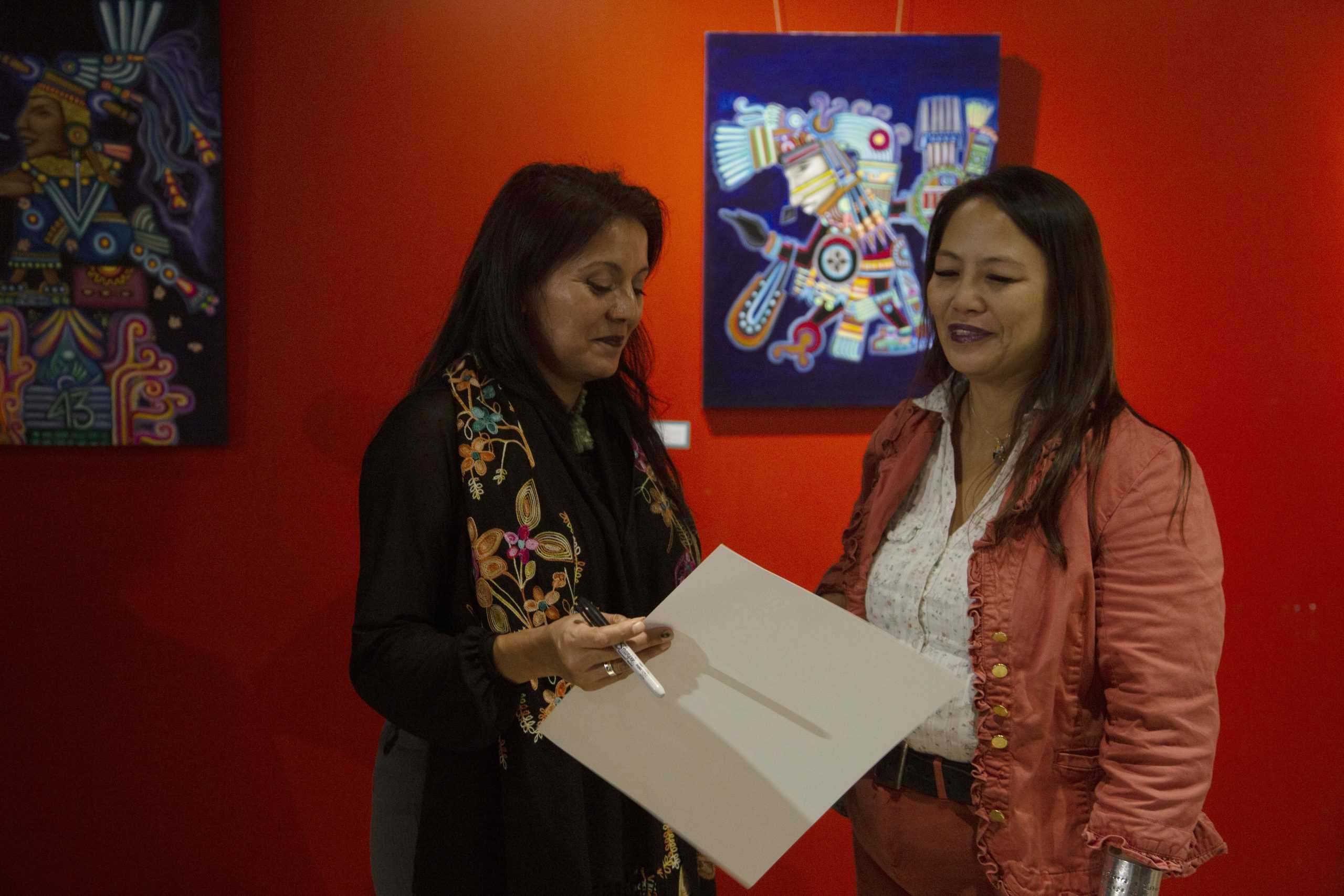 Artists Spirit Manifested in Cross Cultural Center Art Reception