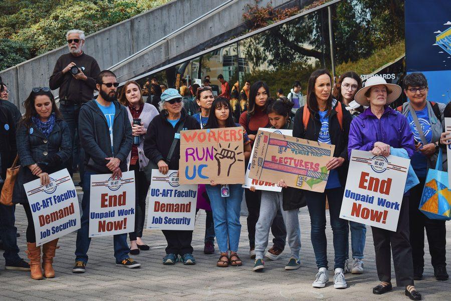 UC-AFT Rallies on Library Walk for Better Lecturer Working Conditions
