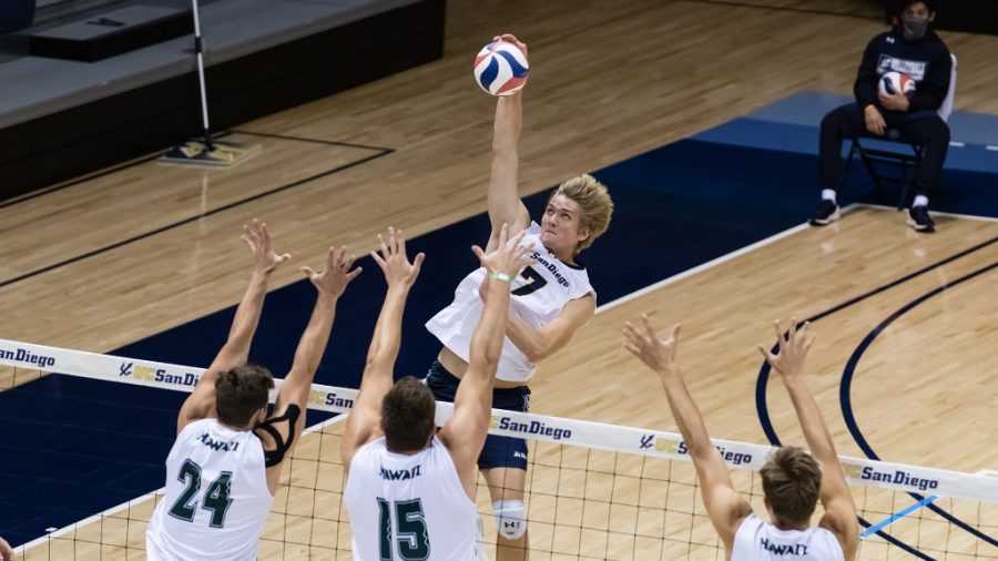 No. 11 UCSD Men’s Volleyball Opens Season Against No. 2 Hawaii