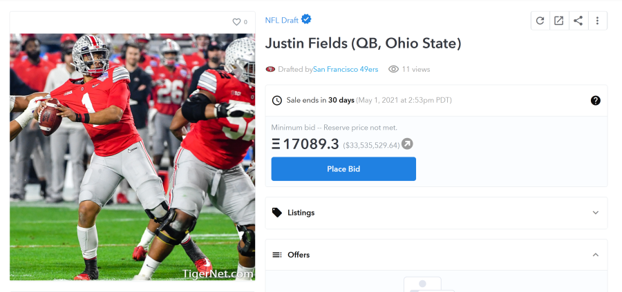 DISREGUARDIAN%3A+49ers+Trade+Up+to+Draft+NFT+of+Justin+Fields