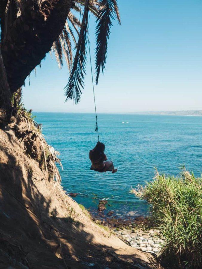 Exploring the La Jolla Cove Secret Swing