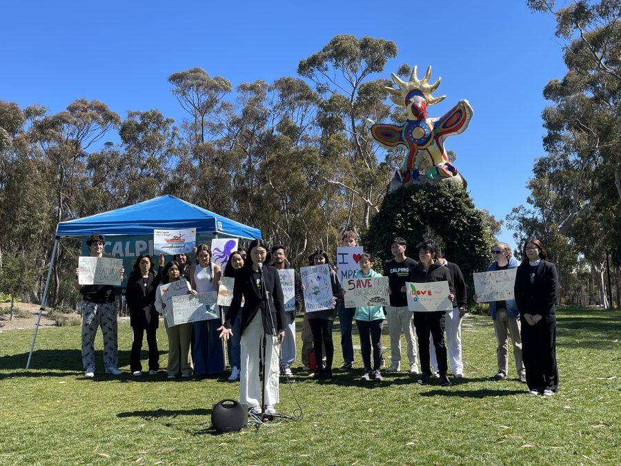 UCSD CALPIRG Students Rally to Advocate for Marine Protected Areas