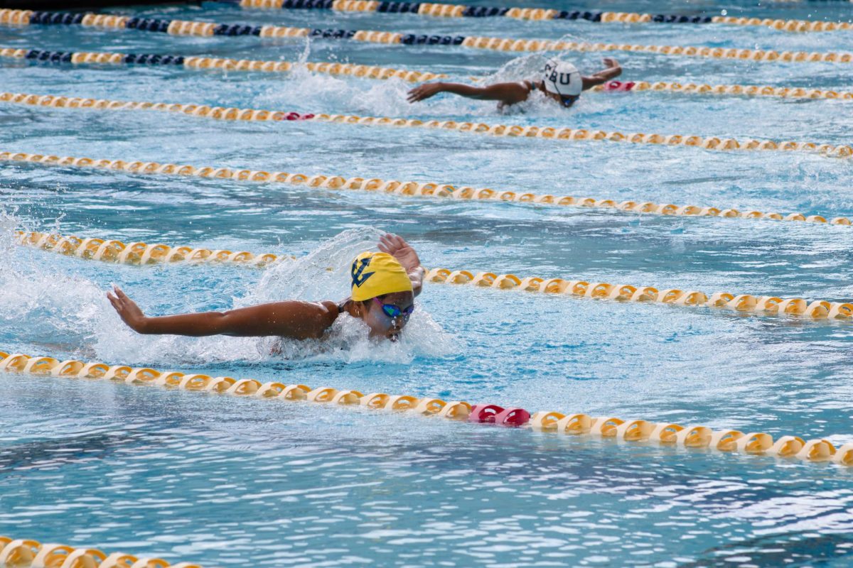 Sarah He swim meet2