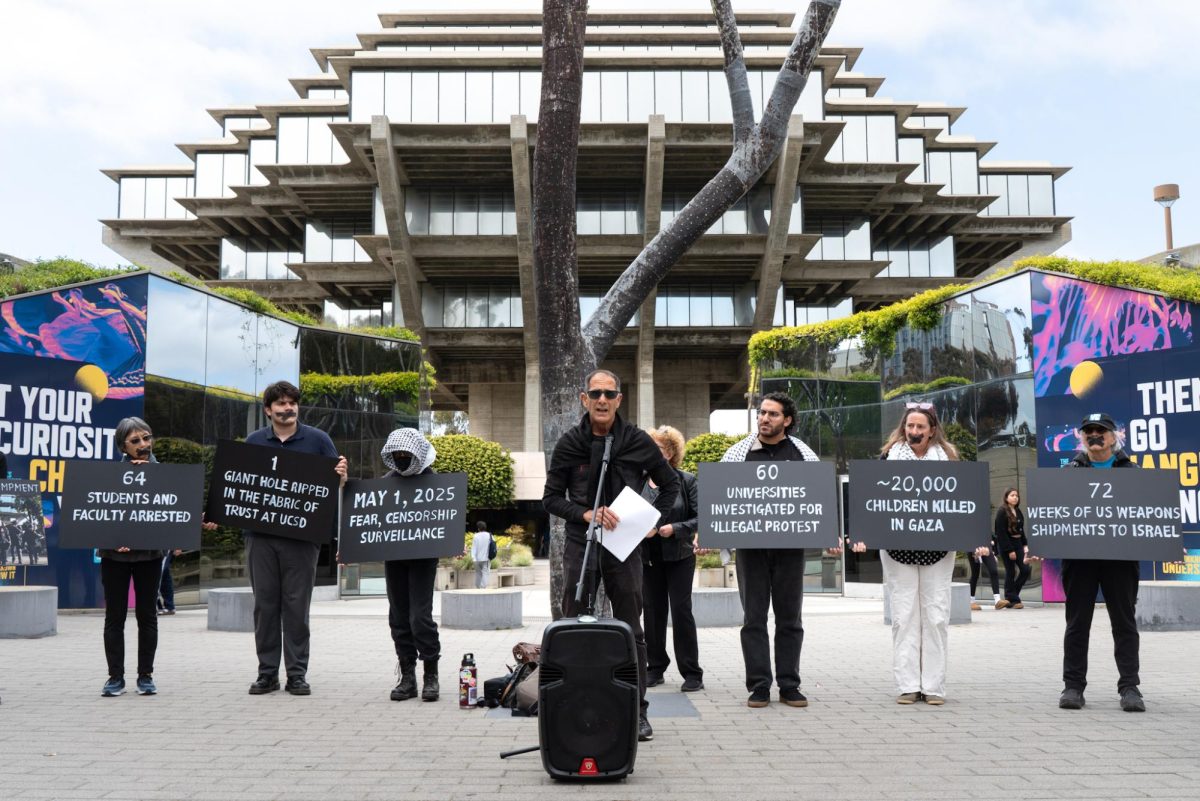 UCSD Faculty Defense Group holds poetry reading on anniversary of Gaza solidarity encampment