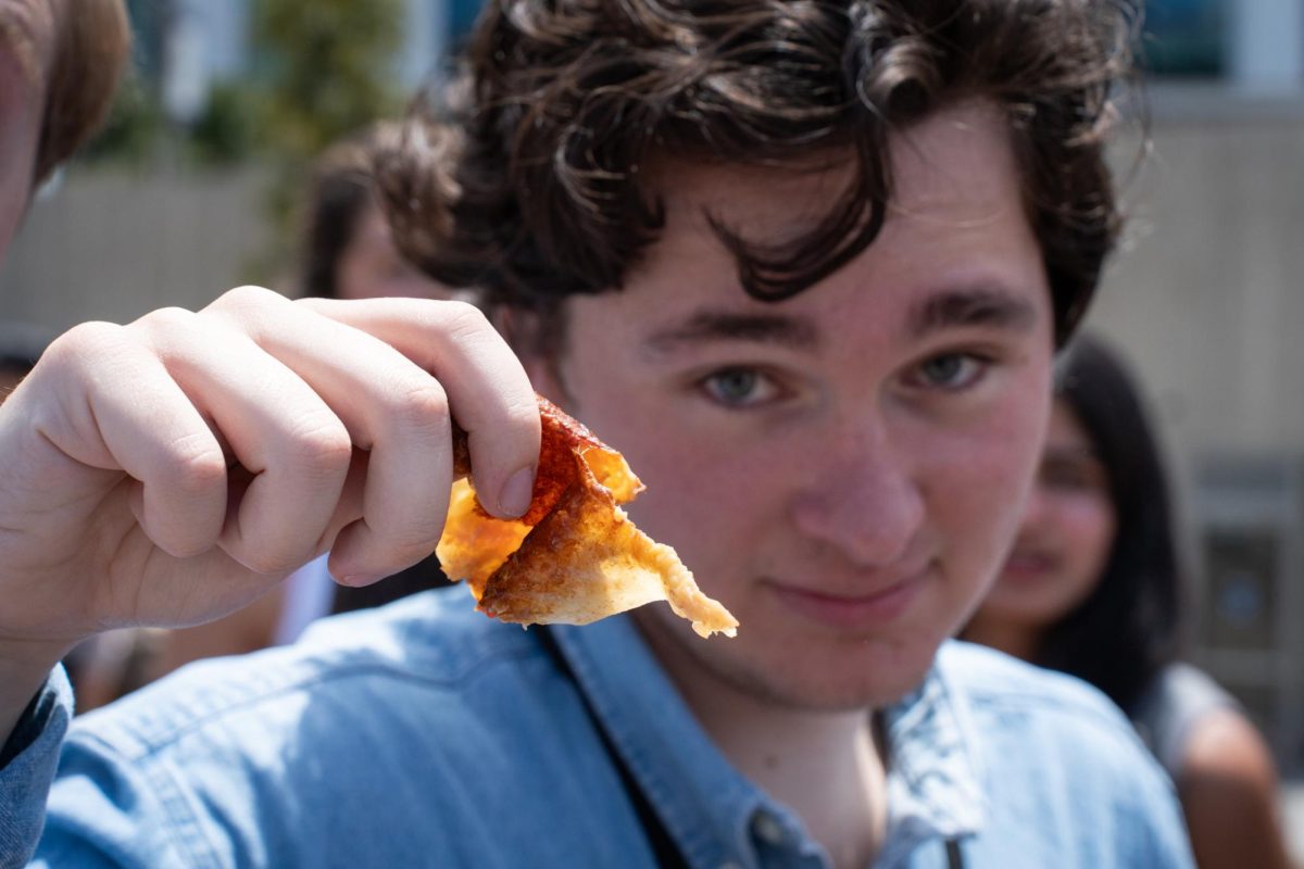 Chicken, Charlie, chaos: Mobbing it with the crowds on UCSD's weirdest Thursday