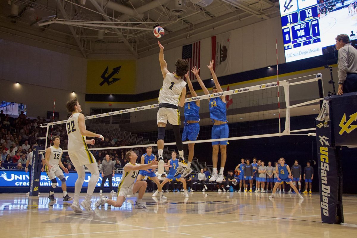No. 11 men’s volleyball edged out by top-tier No. 1 UCLA squad