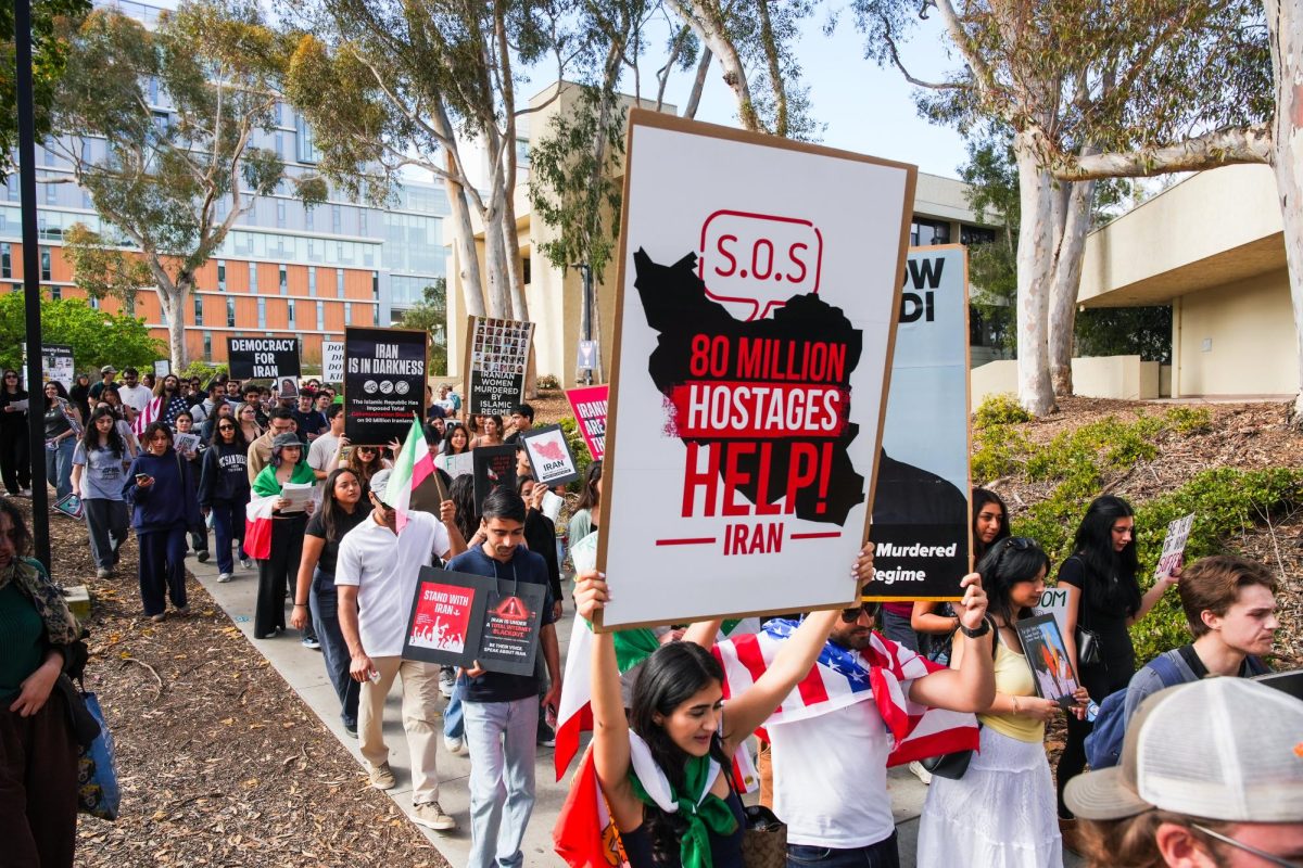 PASA holds campuswide protest against Iranian government