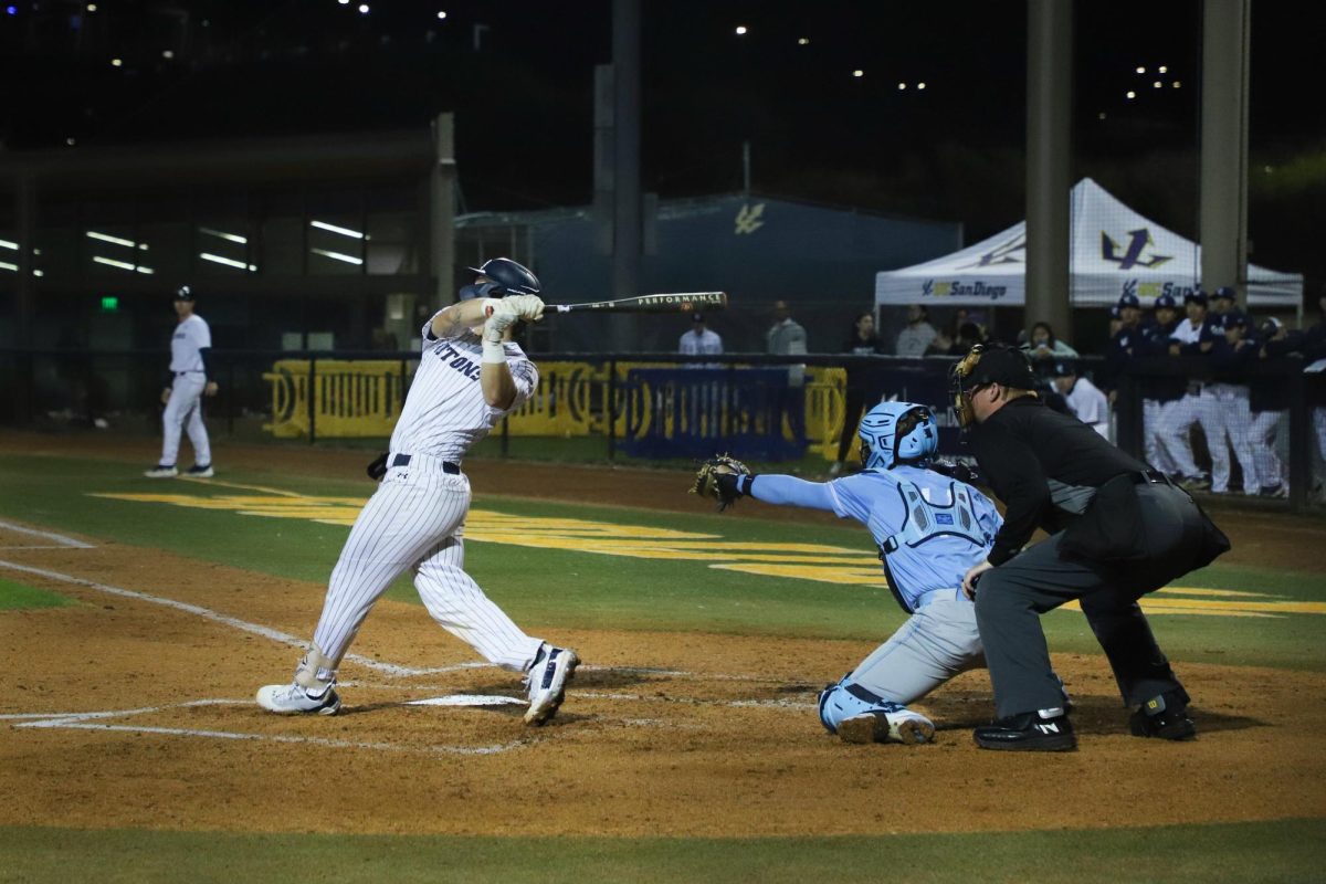 Baseball roars back in extra-innings win against USD